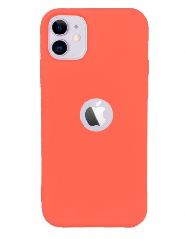 Funda Silicona Suave tipo Apple Clementina para Apple iPhone 11