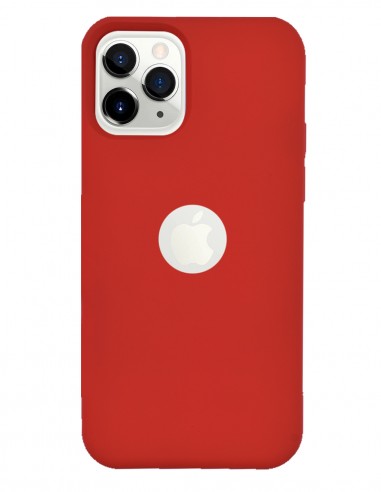 Funda Silicona Suave tipo Apple Roja para Apple iPhone 11 Pro