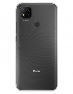 Funda Gel Silicona Liso Transparente para Xiaomi Redmi 9C
