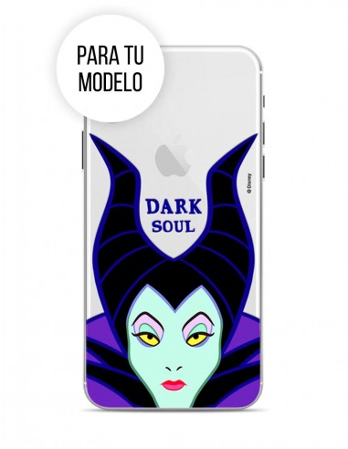 Funda Disney Malefica Silicona fondo transparente para Apple iPhone 11 Pro