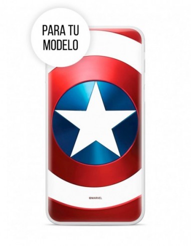 Funda Marvel Capitán América Silicona Escudo multicolor para Apple iPhone 6 Plus
