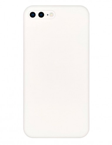 Funda Gel Premium Blanco para Apple iPhone 8 Plus