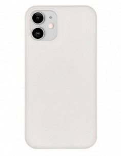 Funda Gel Premium Blanco para Apple iPhone 12 Mini