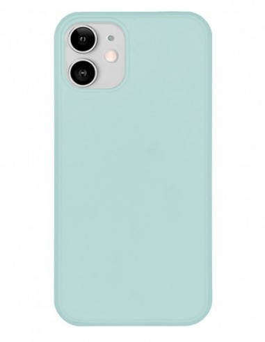 Funda De Gel De Silicona Apple Iphone 12 Pro Max Blanco Premium