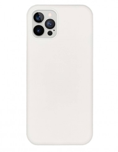 Funda Gel Premium Blanco para Apple iPhone 12 Pro