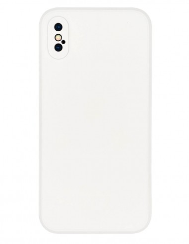 Funda Gel Premium Blanco para Apple iPhone XS