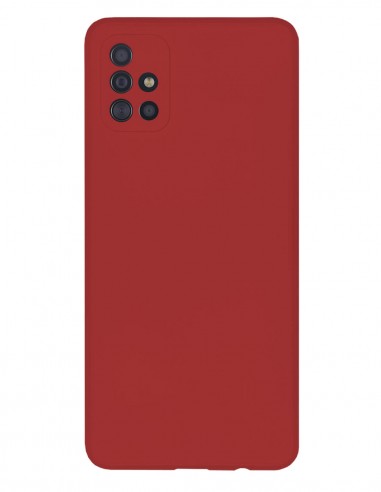 Funda Gel Premium Rojo para Samsung Galaxy A51