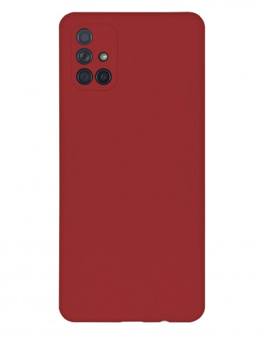 Funda Gel Premium Rojo para Samsung Galaxy A71