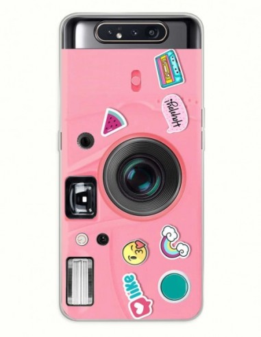 Cámara de Fotos Rosa - Patrones y Fondos para Samsung Galaxy A90