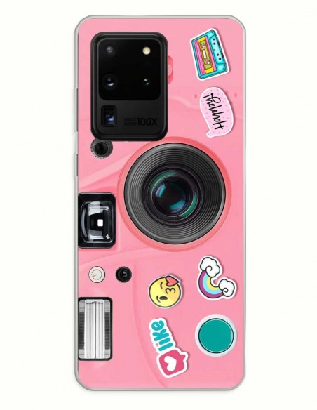 Cámara de Fotos Rosa - Patrones y Fondos para Samsung Galaxy S20 Ultra