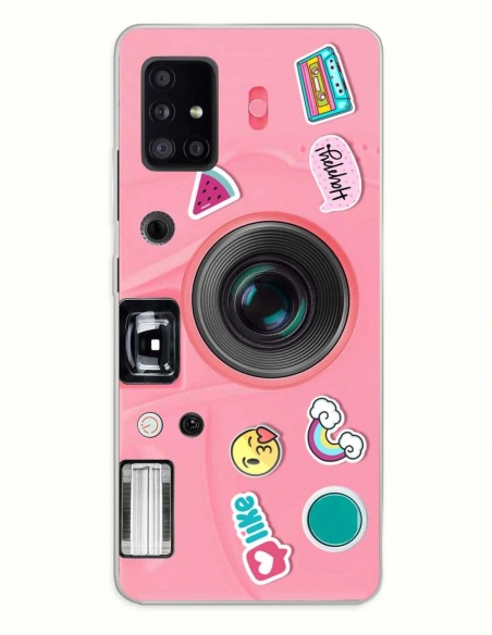 Cámara de Fotos Rosa - Patrones y Fondos para Samsung Galaxy A51 5G