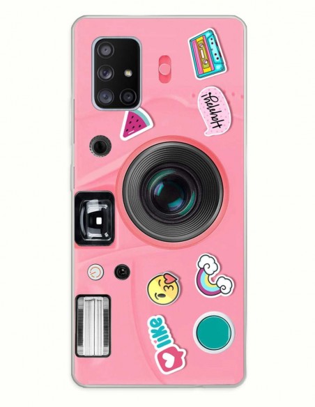Cámara de Fotos Rosa - Patrones y Fondos para Samsung Galaxy A71 5G