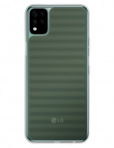 Funda Gel Silicona Liso Transparente para Lg K42