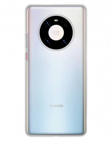 Funda Gel Silicona Liso Transparente para Huawei Mate 40 Pro