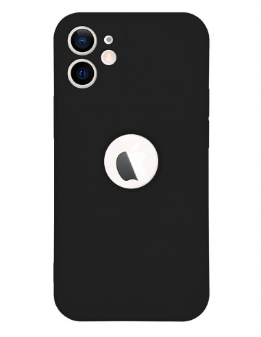 Funda Silicona Suave Generación 2 Negro para Apple iPhone 12 Mini