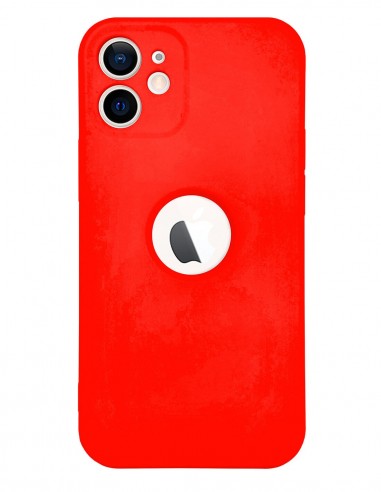 Funda Silicona Suave Generación 2 Rojo para Apple iPhone 12 Mini