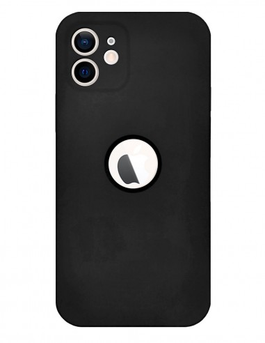 Funda Silicona Suave Generación 2 Negro para Apple iPhone 12