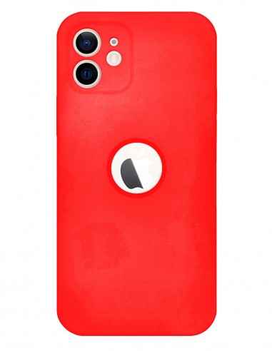 Funda Silicona Suave Generación 2 Rojo para Apple iPhone 12