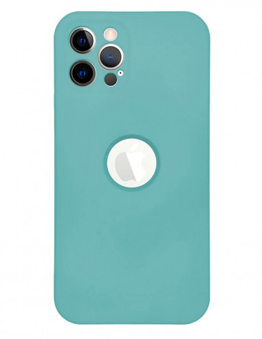 Funda Silicona Suave Generación 2 Celeste para Apple iPhone 12 Pro