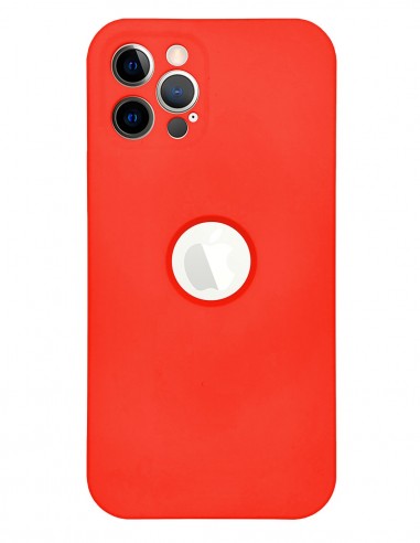 Funda Silicona Suave Generación 2 Rojo para Apple iPhone 12 Pro