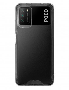 Funda Antigolpes Tipo Apple Transparente para Xiaomi Pocophone M3