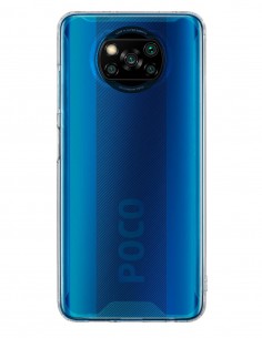Funda Antigolpes Tipo Apple Transparente para Xiaomi Pocophone X3