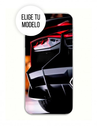 Funda Gel Silicona For Men - Coche Parte Trasera