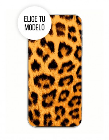 Funda Gel Silicona Fondos - Fondo Leopardo