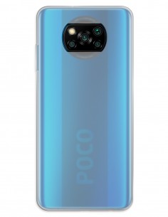 Funda Gel Silicona Liso Mate para Xiaomi Pocophone X3 Nfc