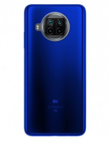 Funda Gel Silicona Liso Azul para Xiaomi Mi 10T Lite 5G