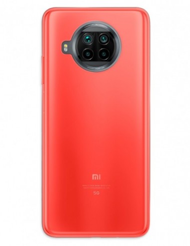 Funda Gel Silicona Liso Rojo para Xiaomi Mi 10T Lite 5G