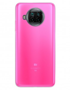 Funda Gel Silicona Liso Rosa para Xiaomi Mi 10T Lite 5G