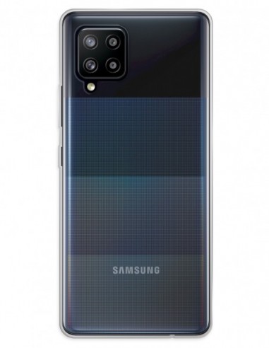 Funda Gel Silicona Liso Transparente para Samsung Galaxy A42 5G