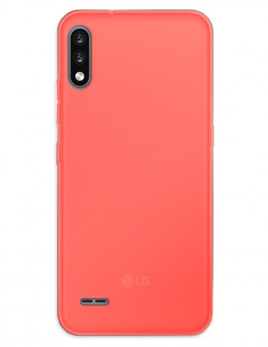 Funda Gel Silicona Liso Rojo para Lg K22