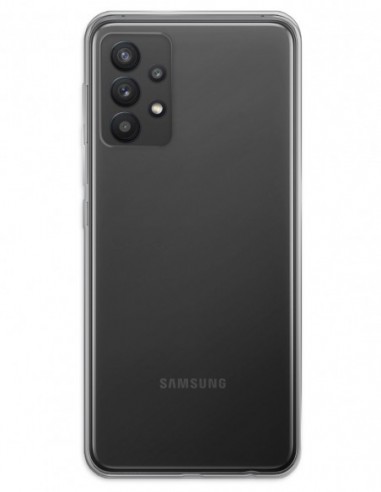 Funda Gel Silicona Liso Transparente para Samsung Galaxy A32 5G