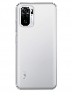 Funda Gel Silicona Liso Transparente para Xiaomi Redmi Note 10