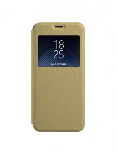 Funda tipo Libro Dorado para Samsung Galaxy A31