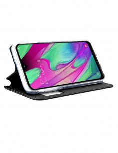 Funda tipo Libro Negro para Samsung Galaxy A21S 2