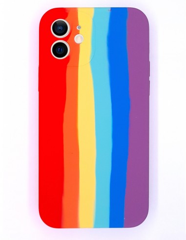 Funda Silicona Suave tipo Apple Multicolor 1 para Apple iPhone 11