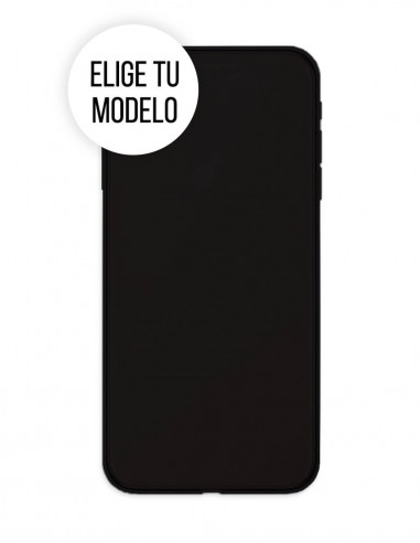 Funda Gel Silicona Liso Negro para Samsung Galaxy A32 4G