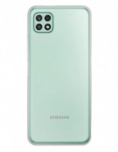 Funda Gel Silicona Liso Transparente para Samsung Galaxy A22 5G