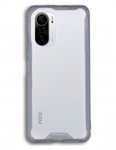 Funda Antigolpes tipo Apple Transparente para Xiaomi Poco F3