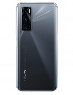 Funda Gel Silicona Liso Transparente para Vivo Y70