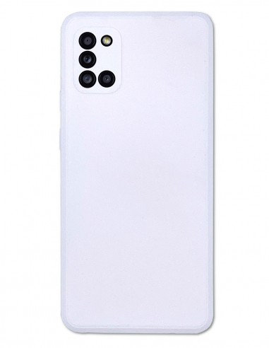 Funda Gel Premium Blanco para Samsung Galaxy A31