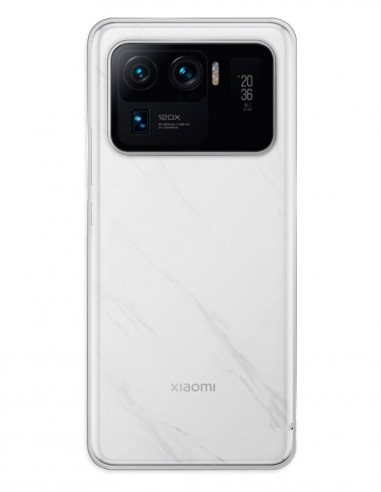 Funda Gel Silicona Liso Transparente para Xiaomi Mi 11 Ultra