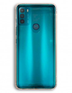 Funda Antigolpes tipo Apple Transparente para Motorola Moto G50