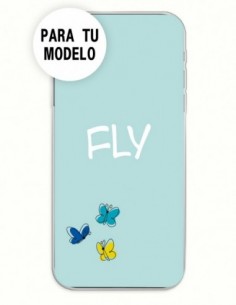Funda Gel Silicona Varios - Fly Mariposas