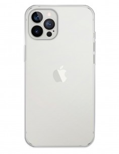 Funda Gel Silicona Liso Transparente para Apple iPhone 13 Pro Max