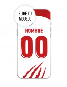 Funda Camiseta de Fútbol Almeria Blanco y Rojo (2021-2022)