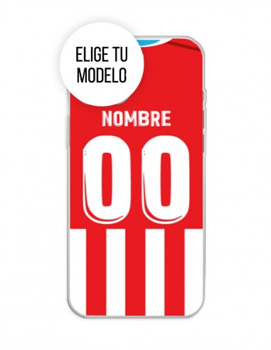 Funda Camiseta de Fútbol Lugo Rojo y Blanco (2021-2022)